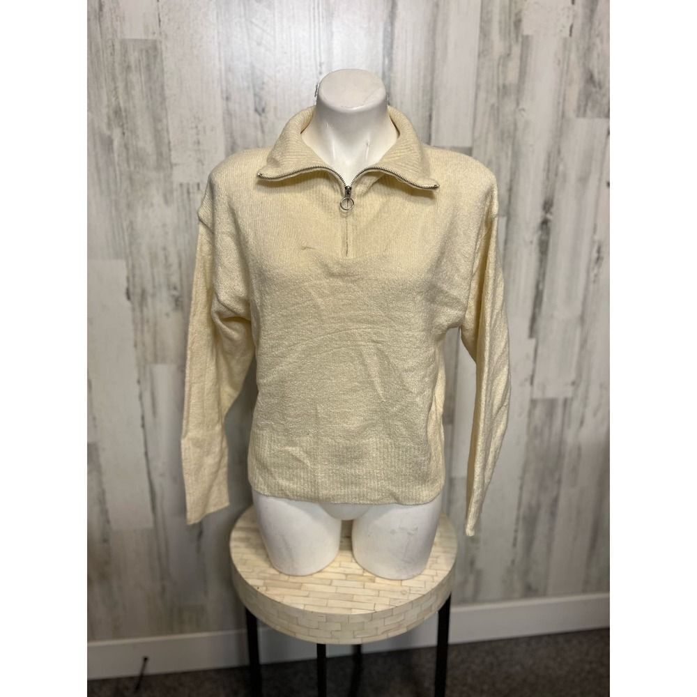 Love change cream sweater